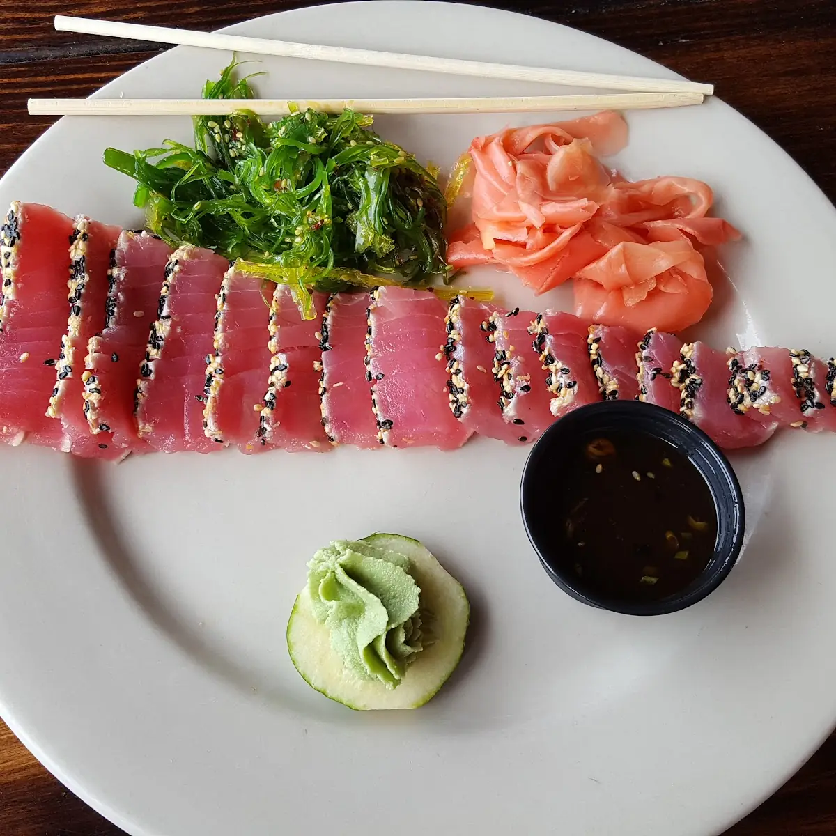 Sesame Crusted Tuna Tataki