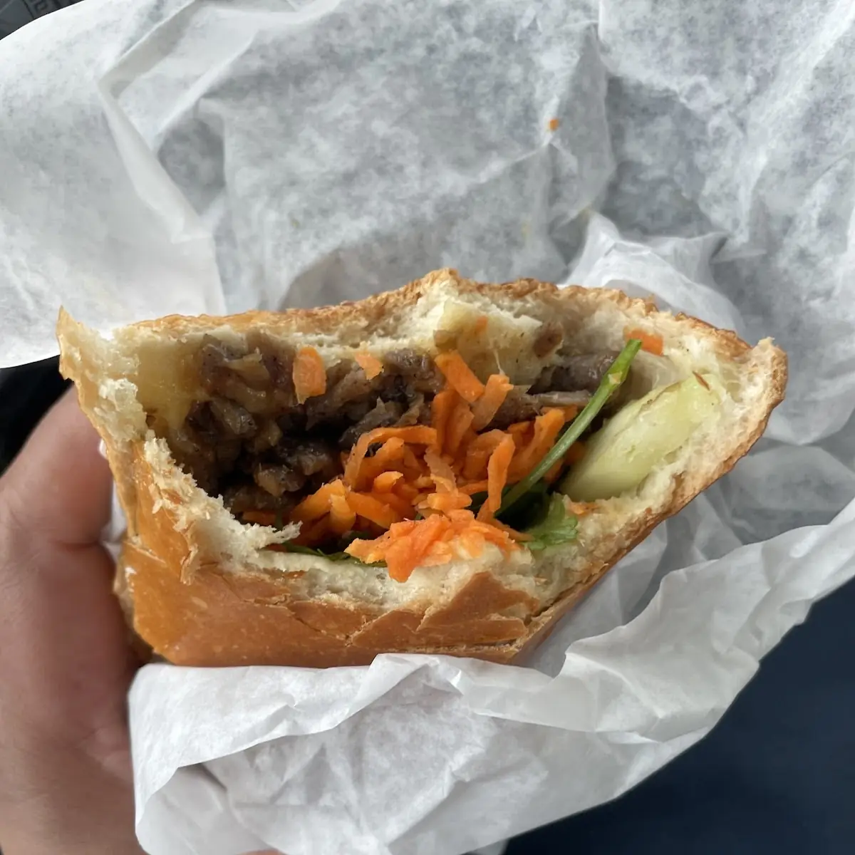 Grilled Beef Banh MI