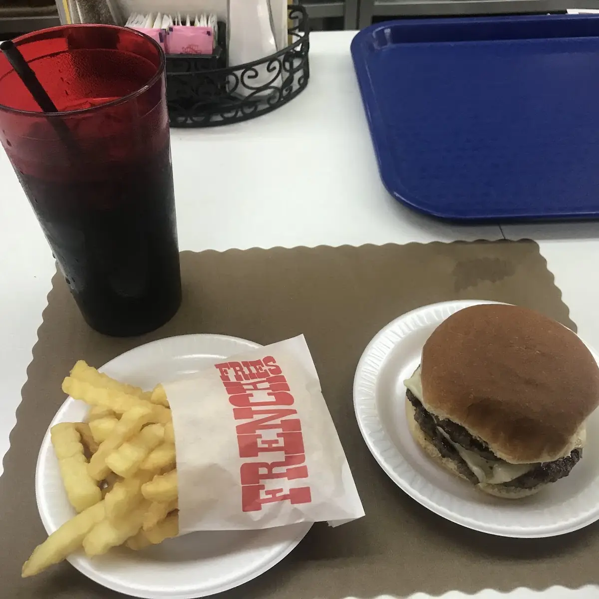 Double Cheeseburger with Small Fries