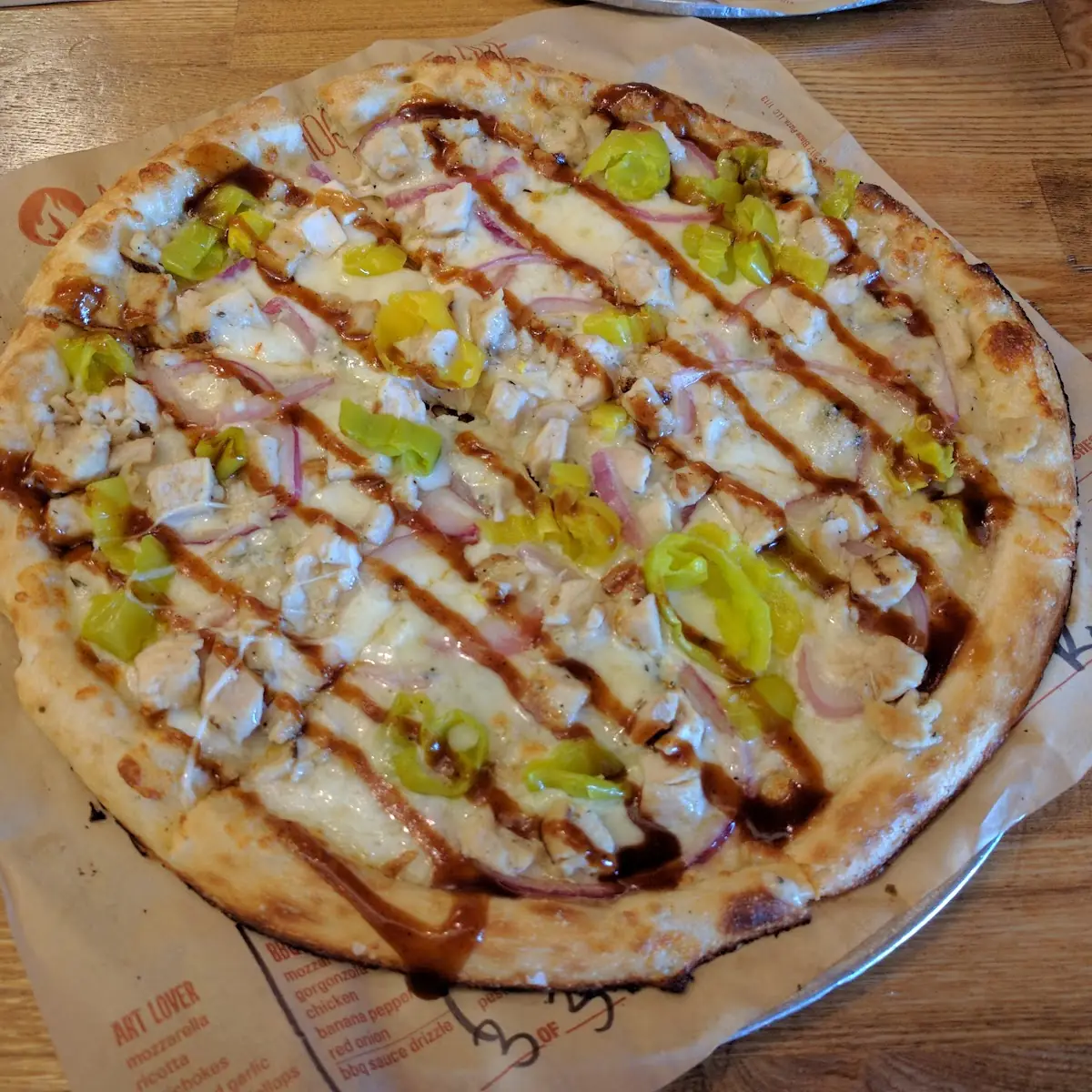 BBQ Chicken Pizza