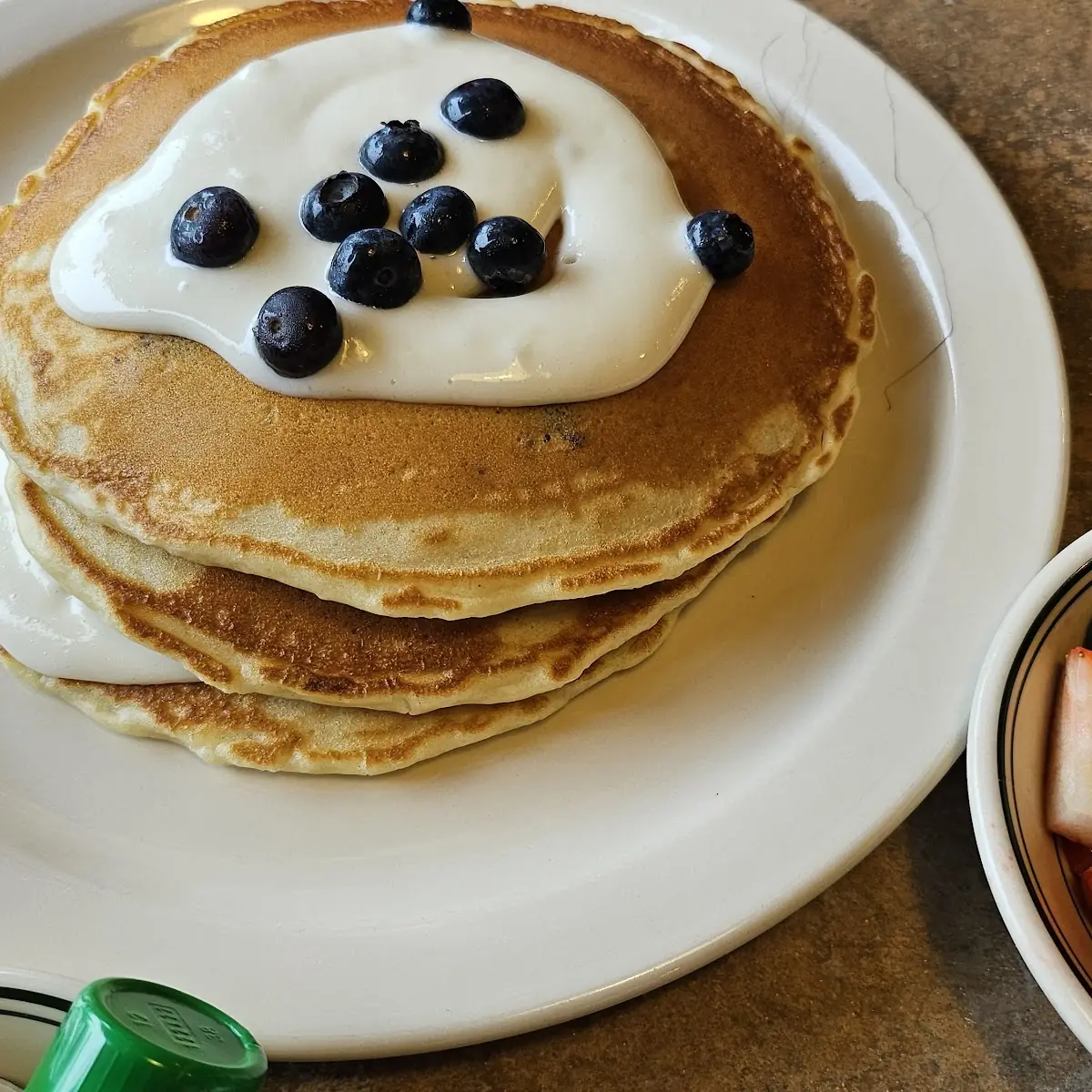Lemon Blucherry Pancakes