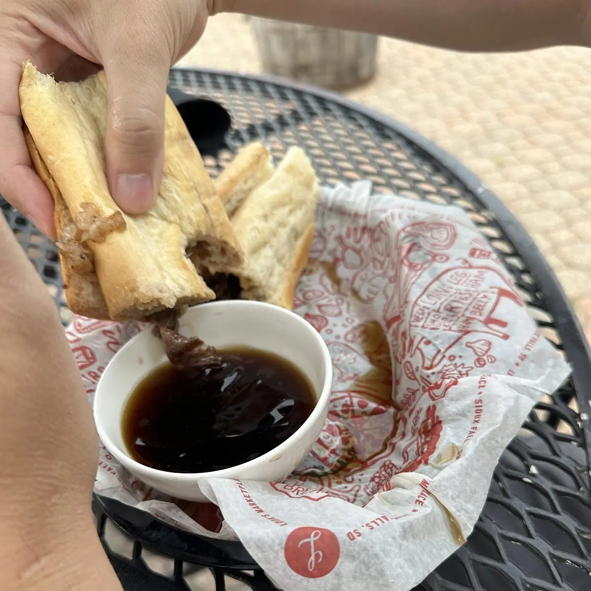 Smoked Prime Rib French Dip