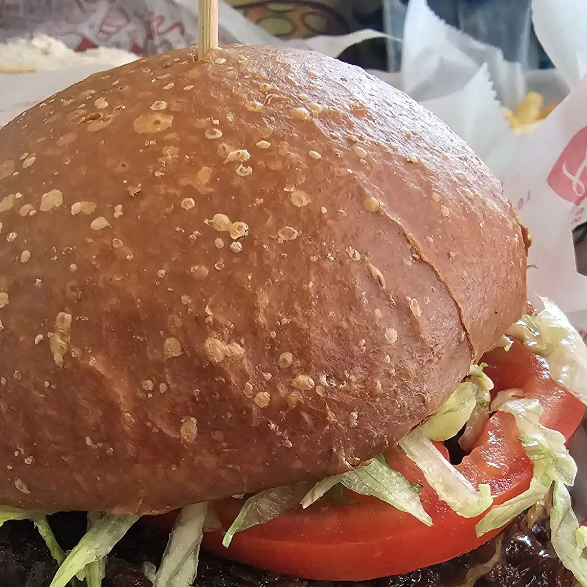 Spicy Bacon Jam Burger