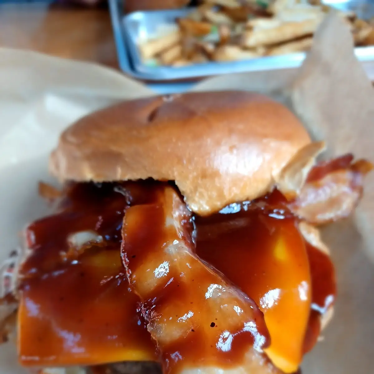 Bourbon Bacon Cheeseburger
