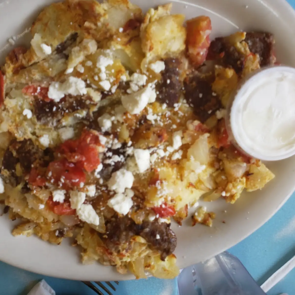 Gyro Omelette