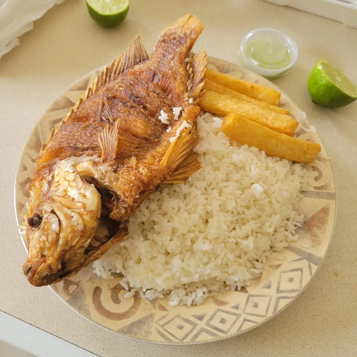 Fried Tilapia Mojarra Frita