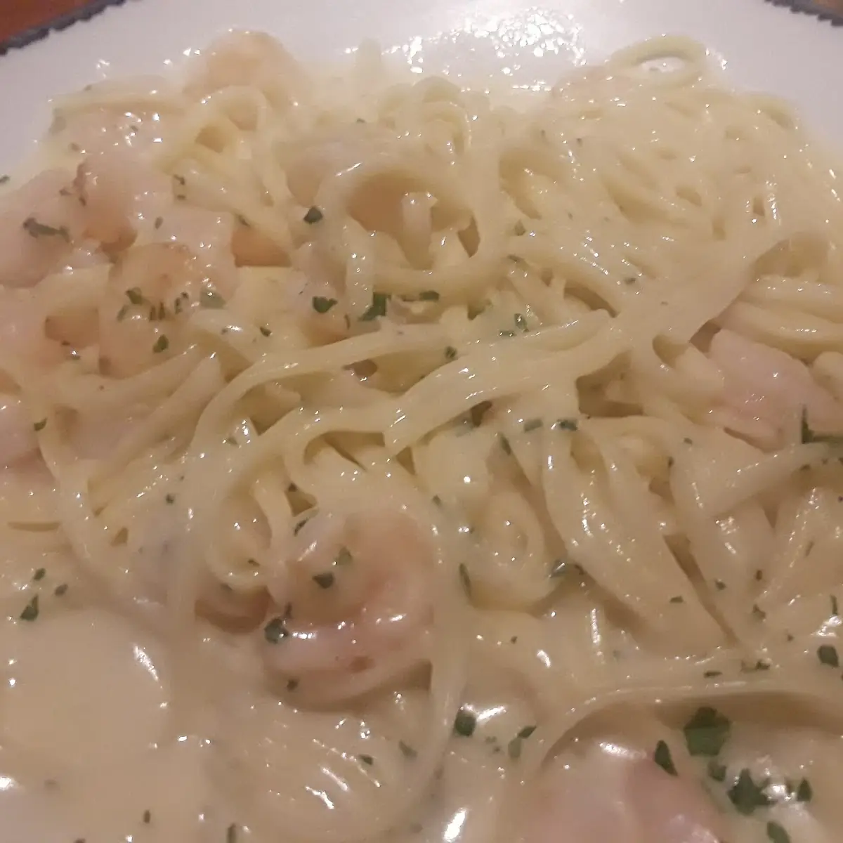 Shrimp Alfredo