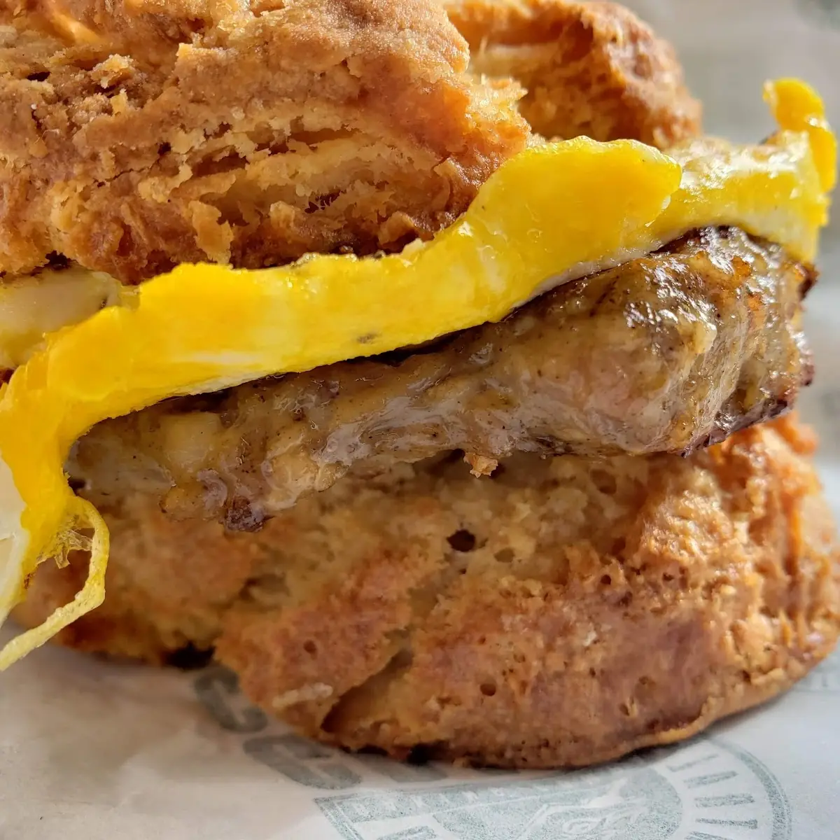Sausage Egg Biscuit