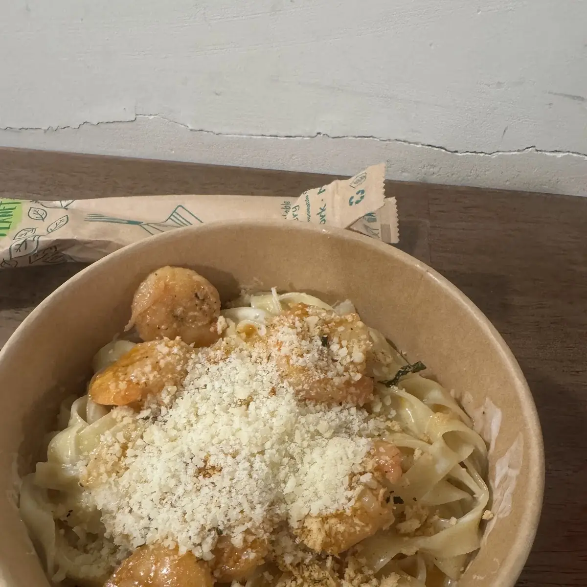 Shrimp Fettuccine Alfredo