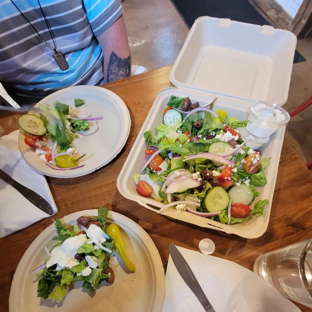 Creamy Greek Salad