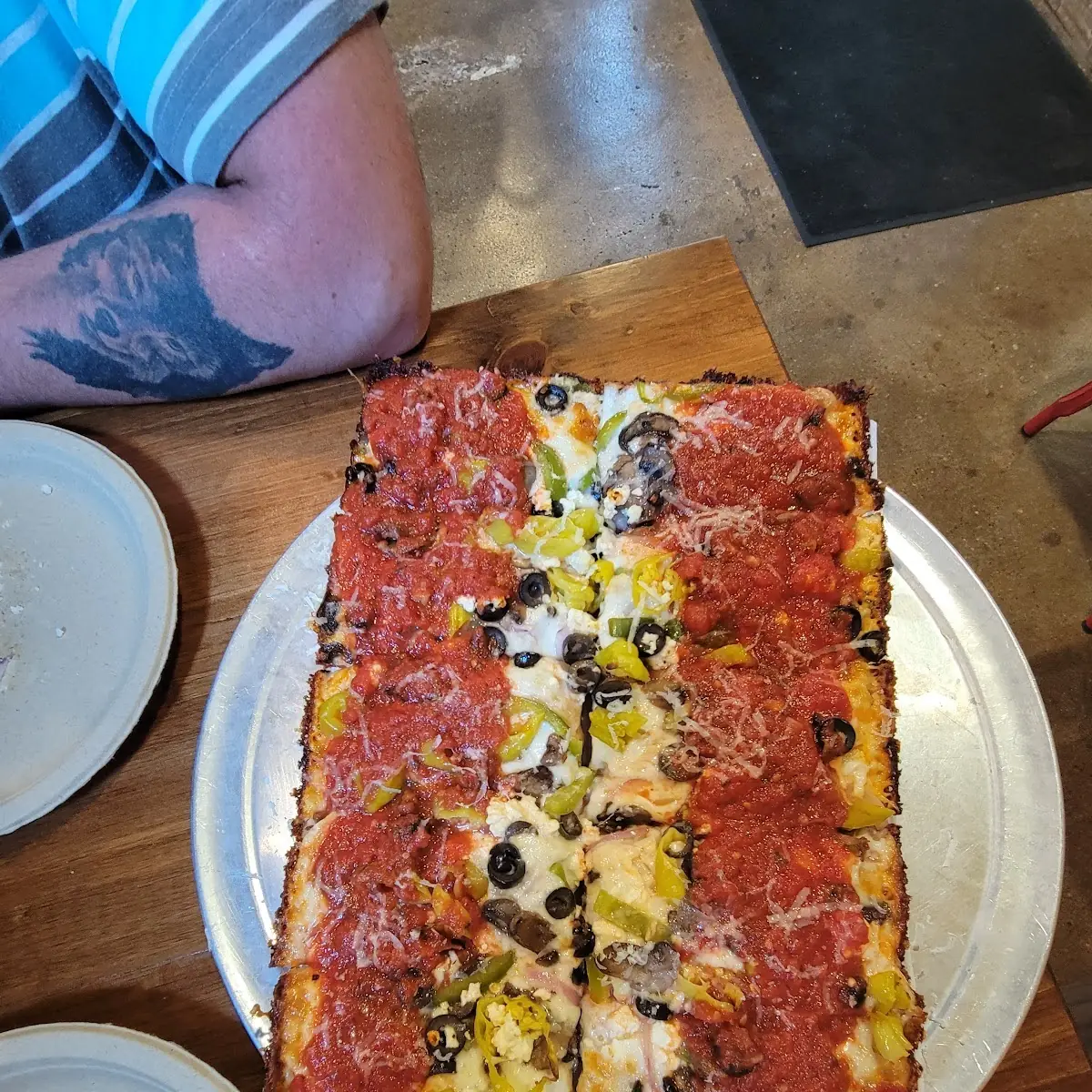 Detroit Style Pizza