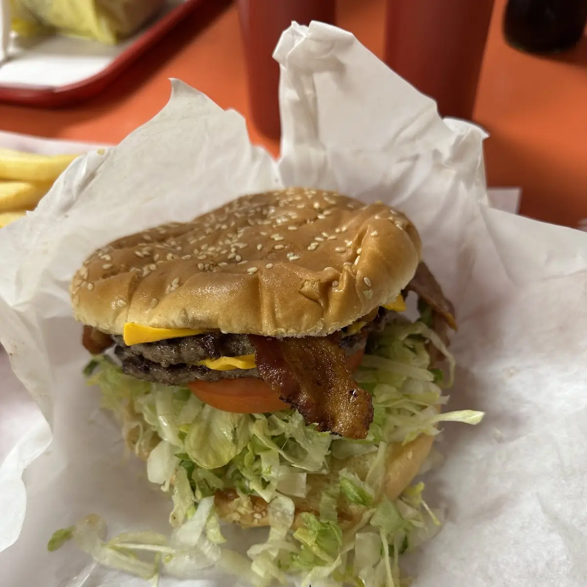 Bacon Double Cheeseburger