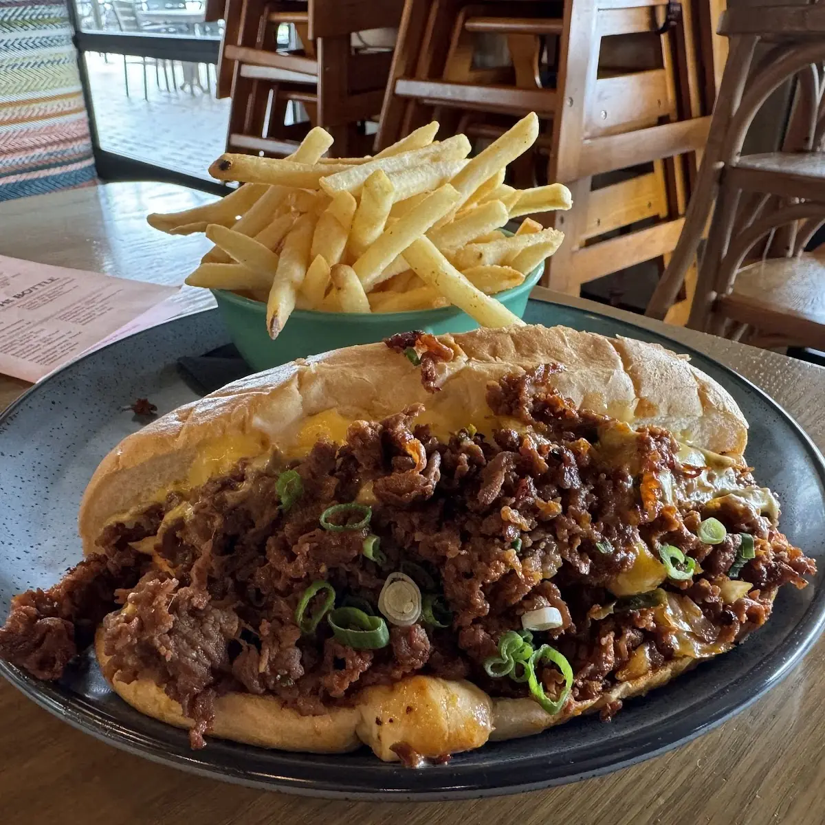 Korean Philly Cheesesteak