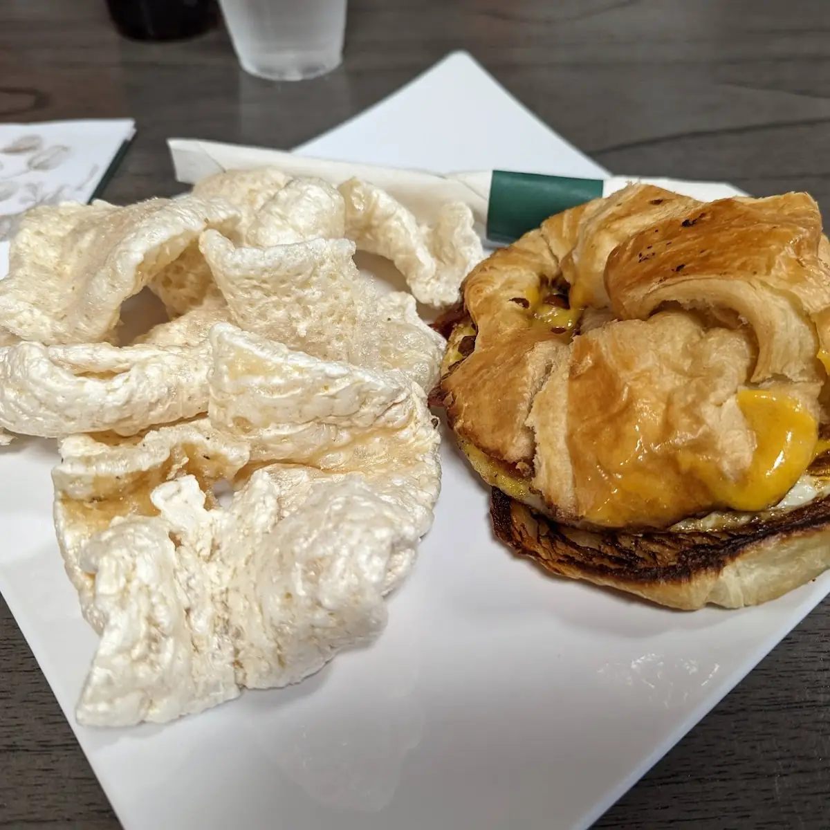 Bacon Egg Cheese Croissant