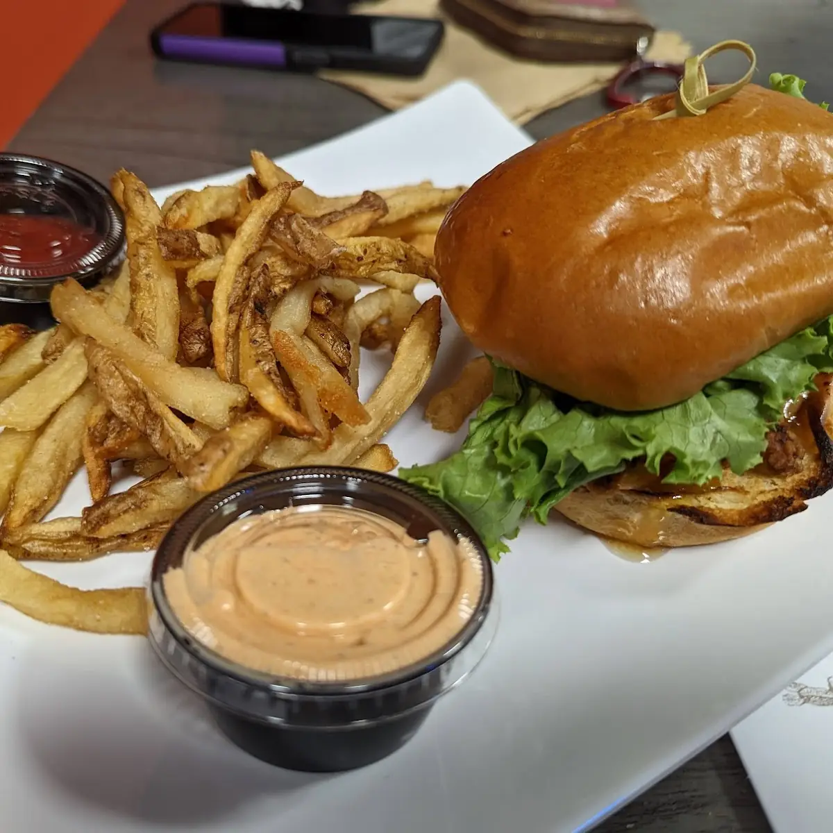 Honey Chicken Sandwich Combo