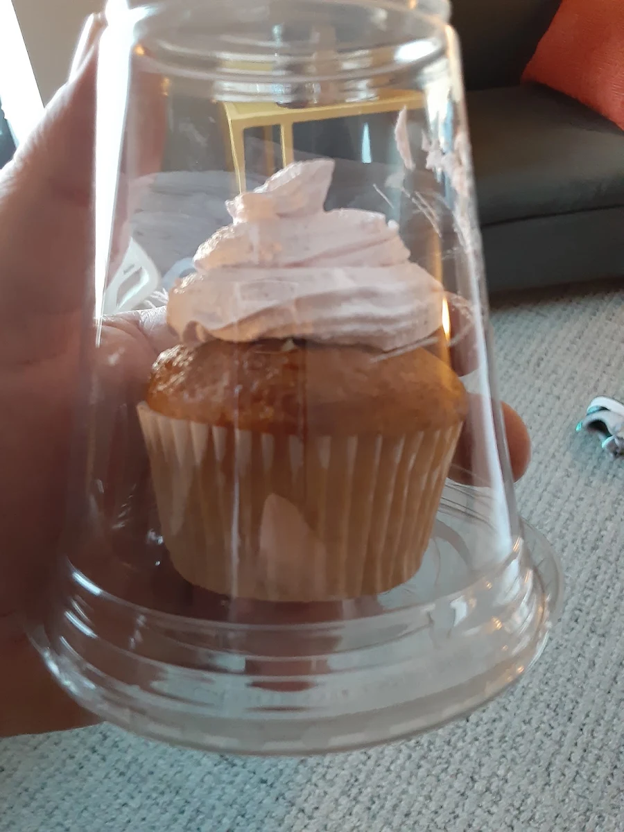 Strawberry Cream Cupcake