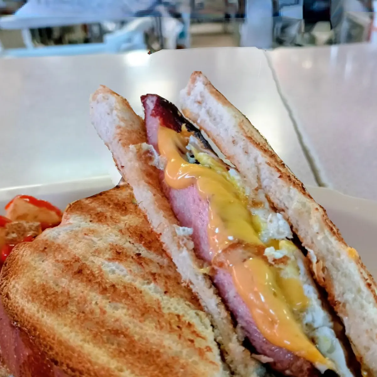 Grilled Ham & Cheese