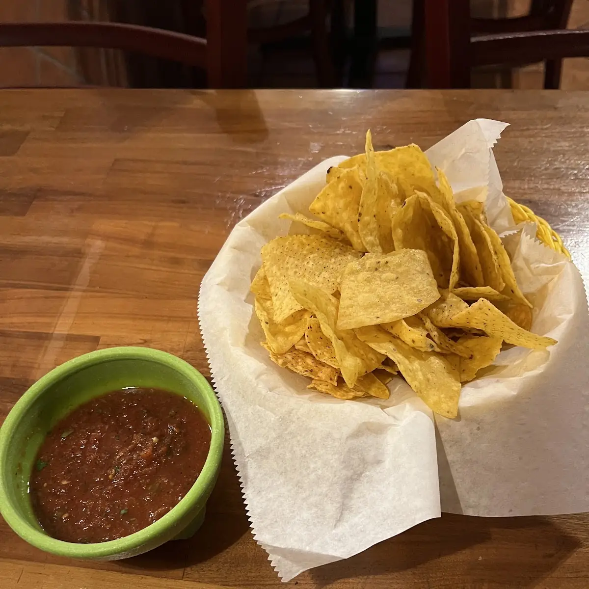 Small Chips and Salsa