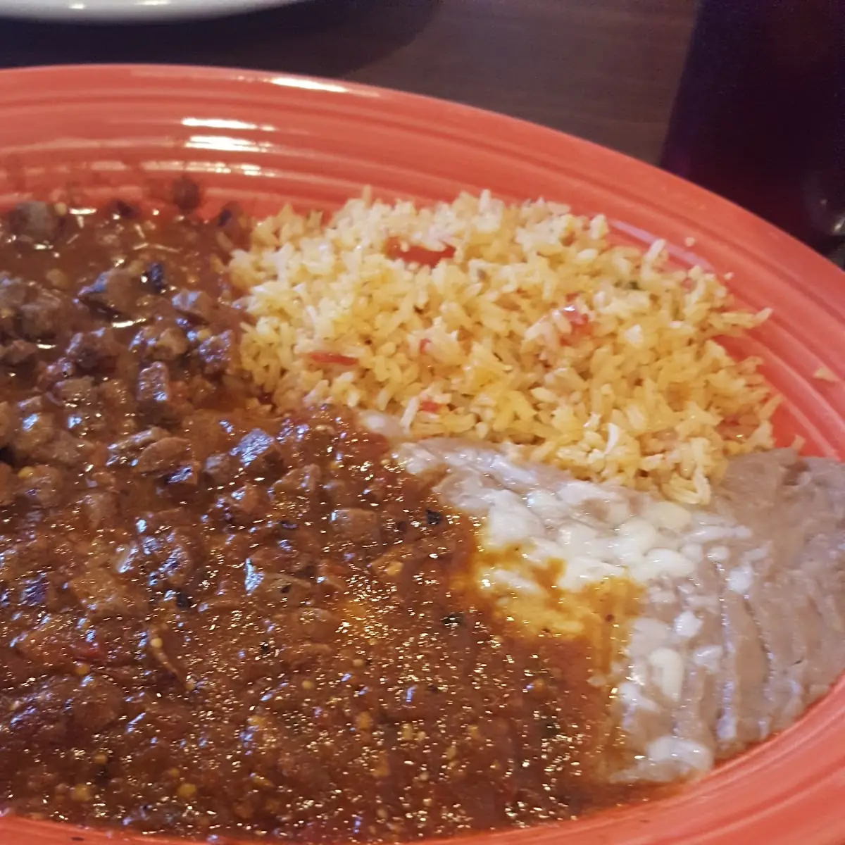 Rice and Refried Beans