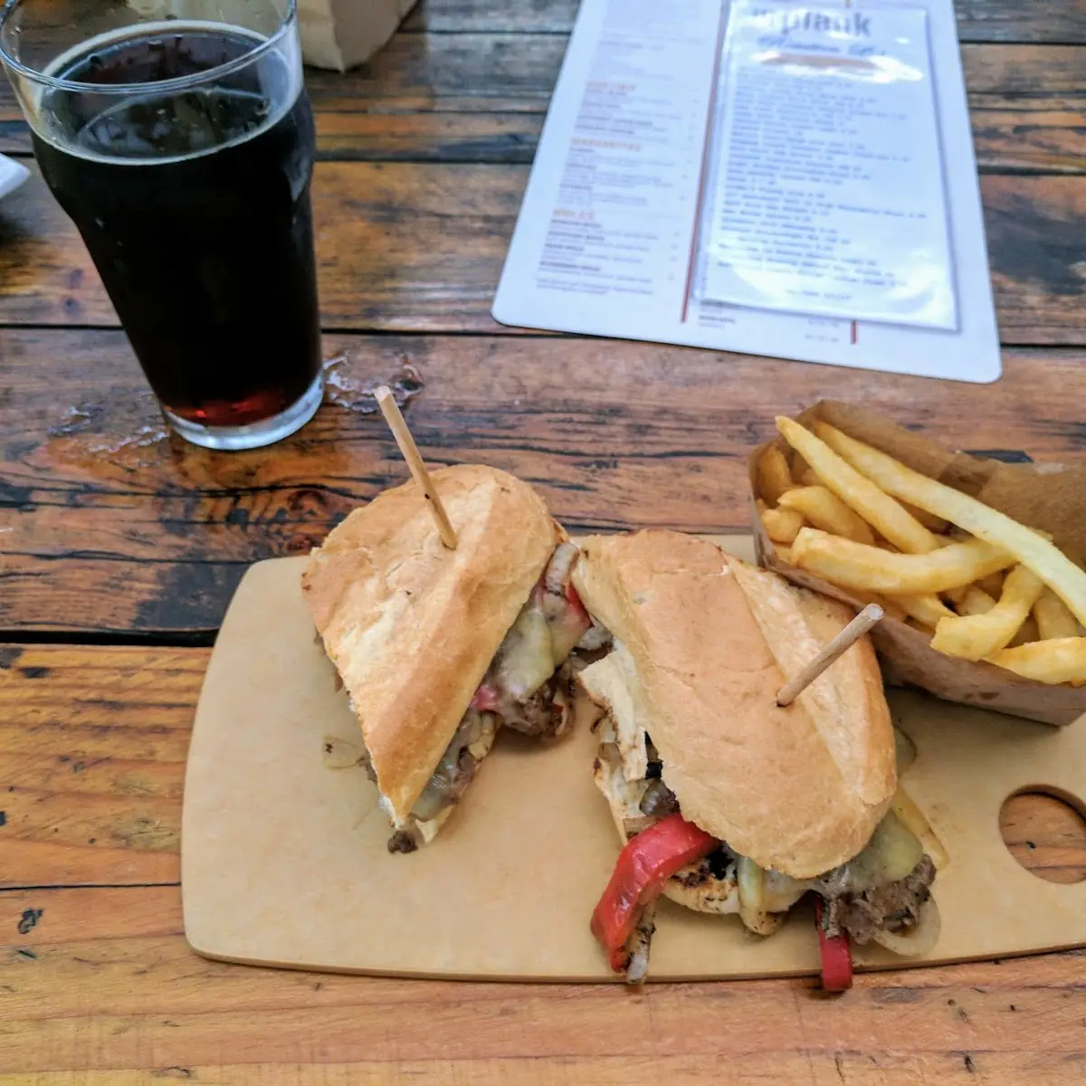 Philly Cheesesteak Sandwich