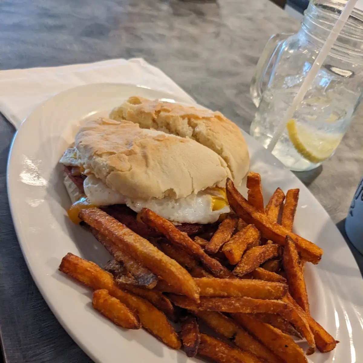 Biscuit Breakfast Sandwich