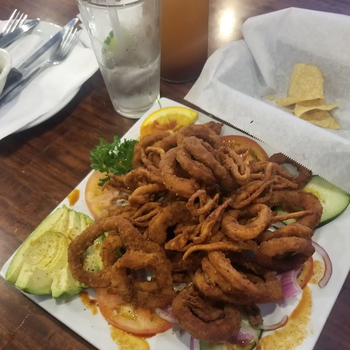 Calamares Empanizados
