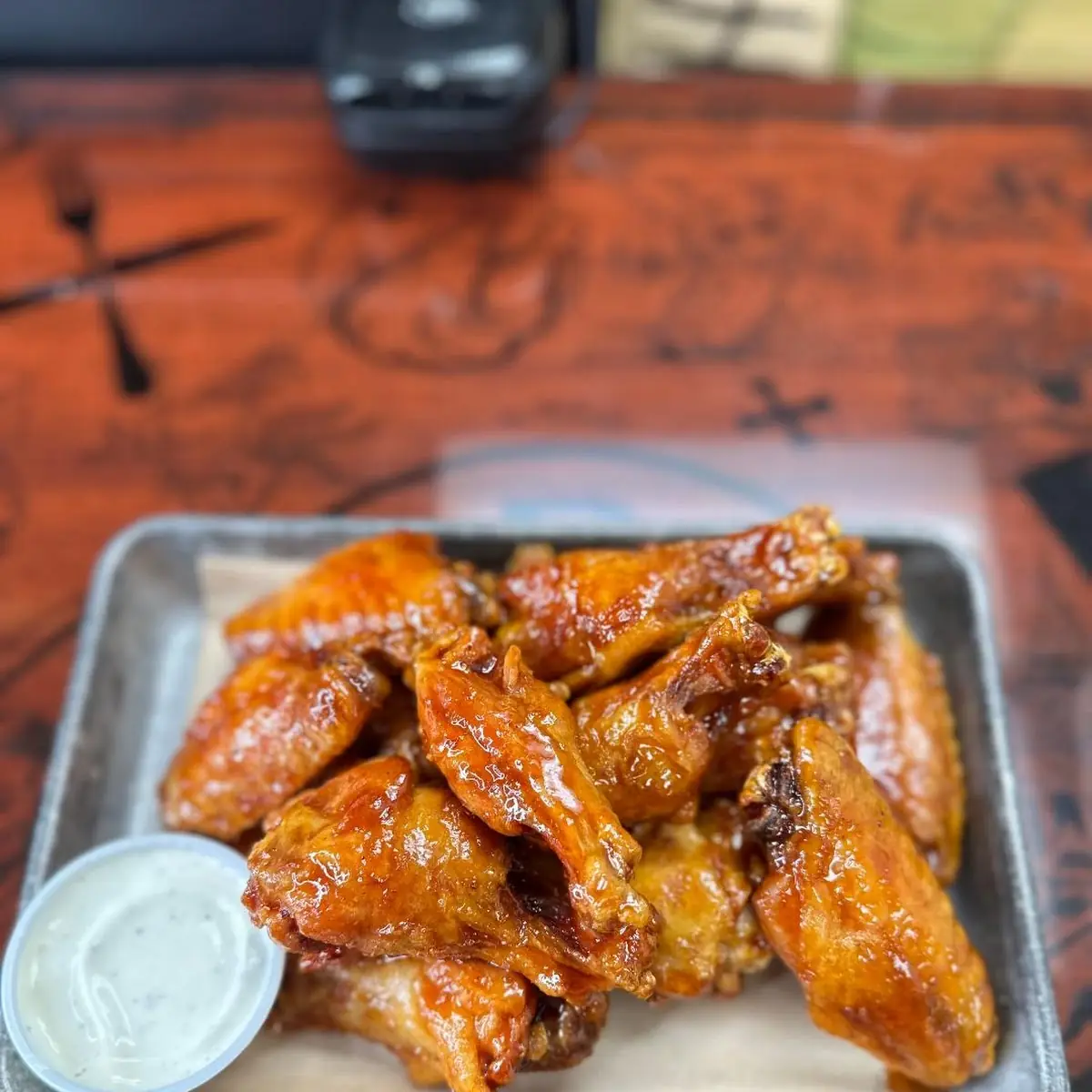 Smoke Fried Wings