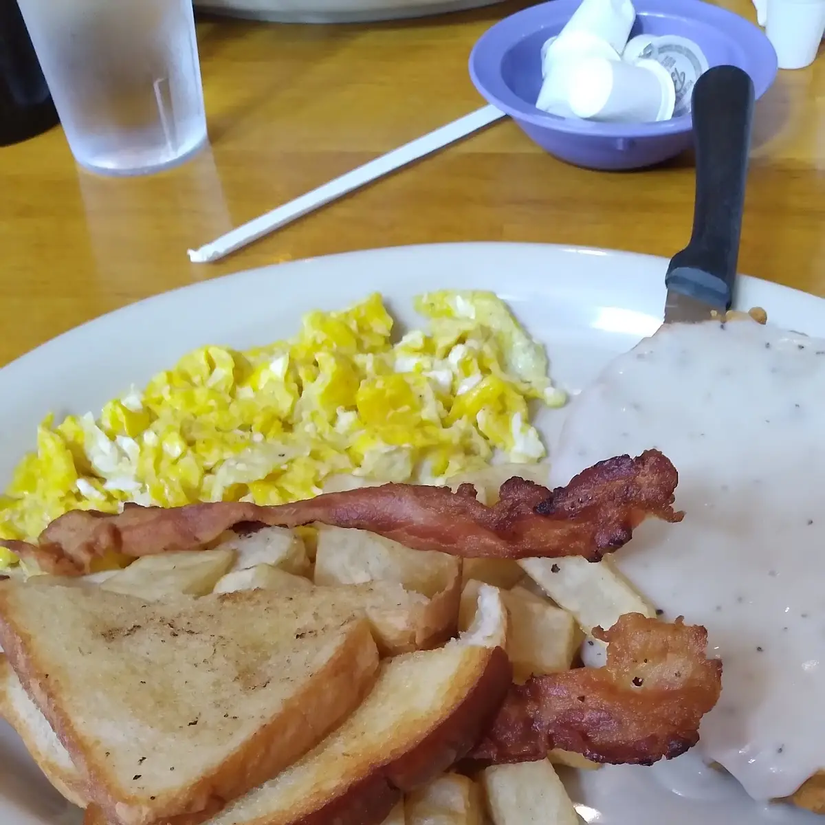 Chicken Fried Steak Breakfast