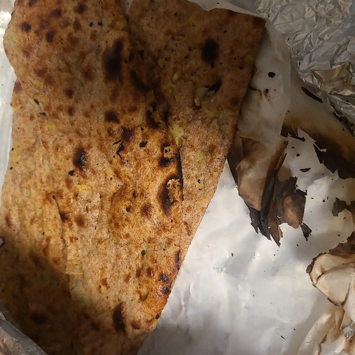 Burnt Tandoori Roti