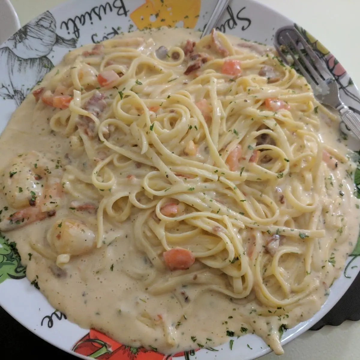 Shrimp Alfredo