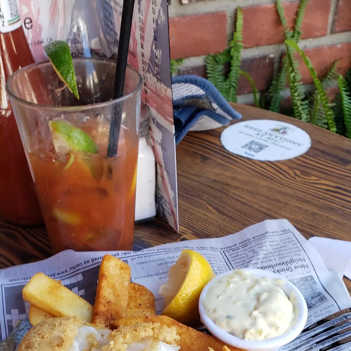 British-Style Fish and Chips