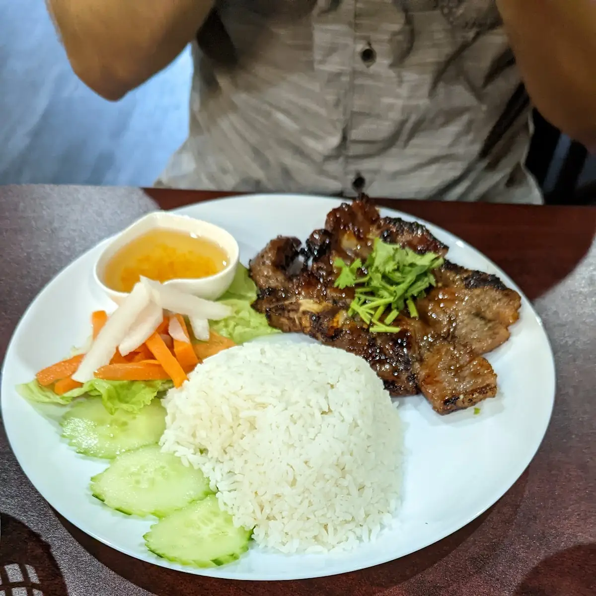 Pork Chop Rice Platter