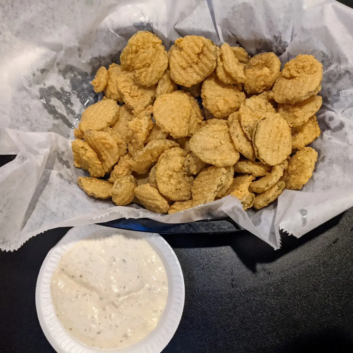 Crunchy Fried Pickles