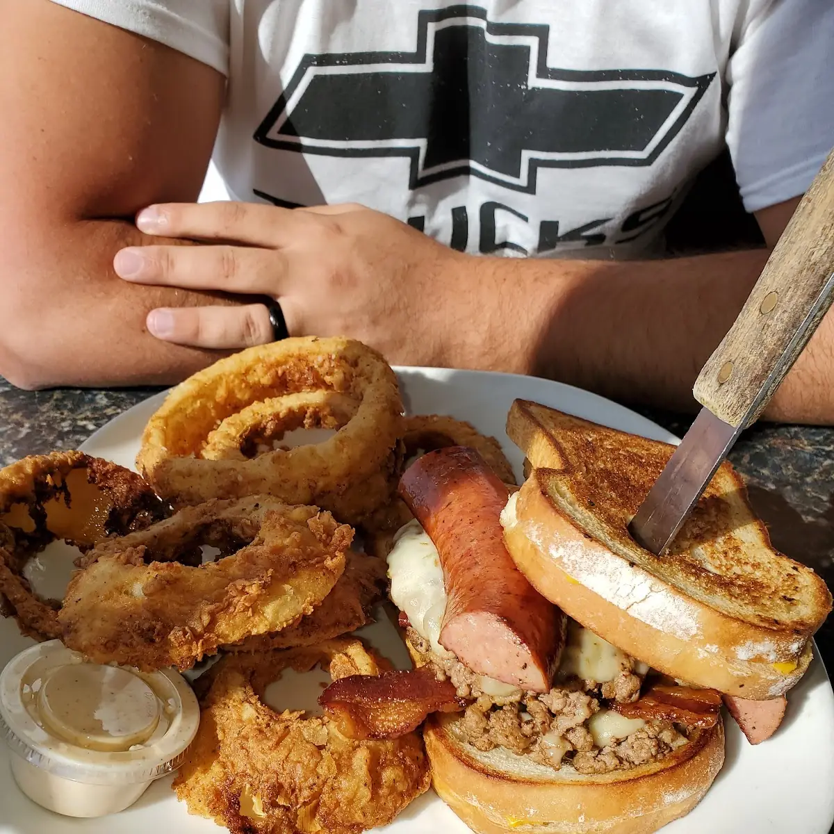 Hand-Battered Jumbo Onion Rings