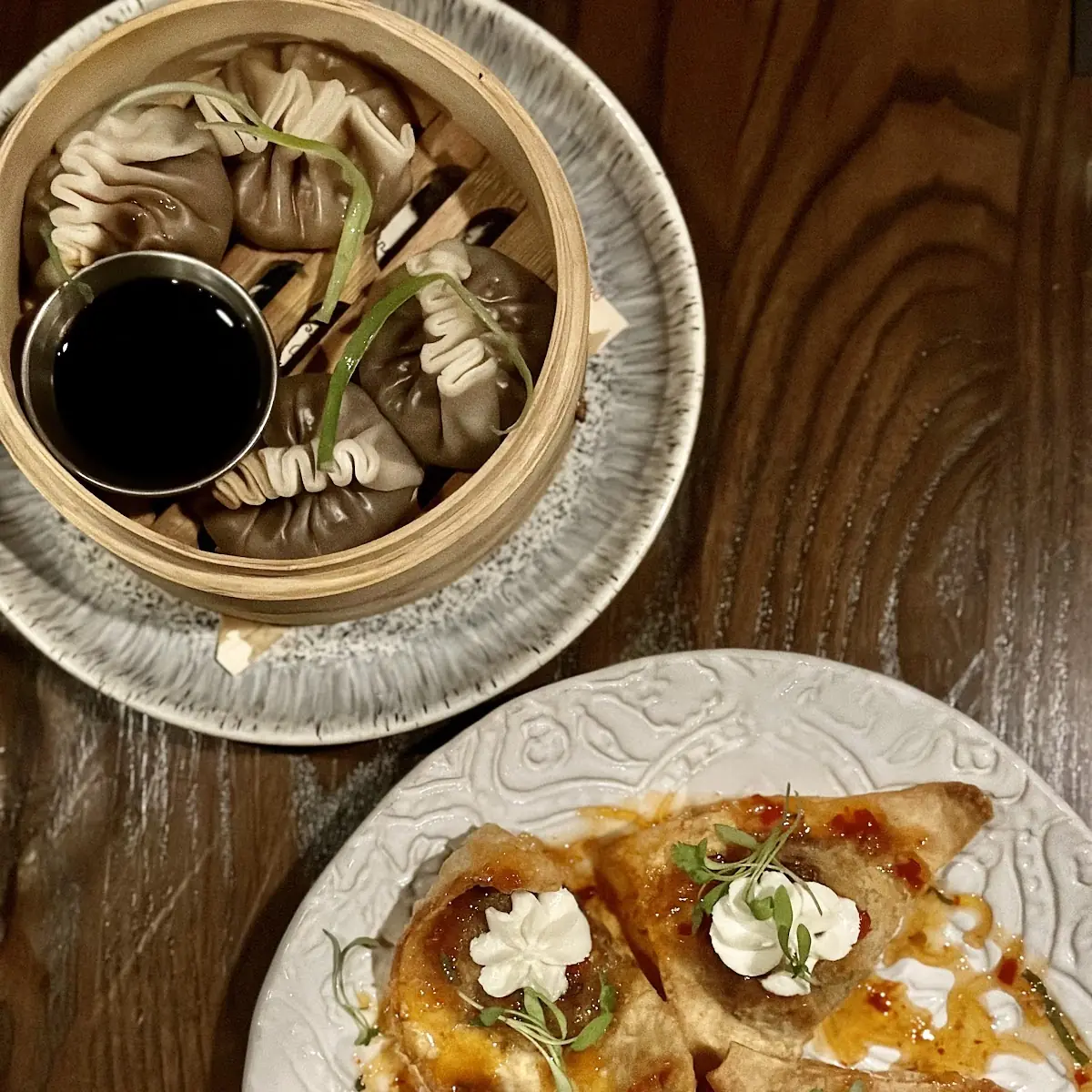 Short Rib and Goat Cheese