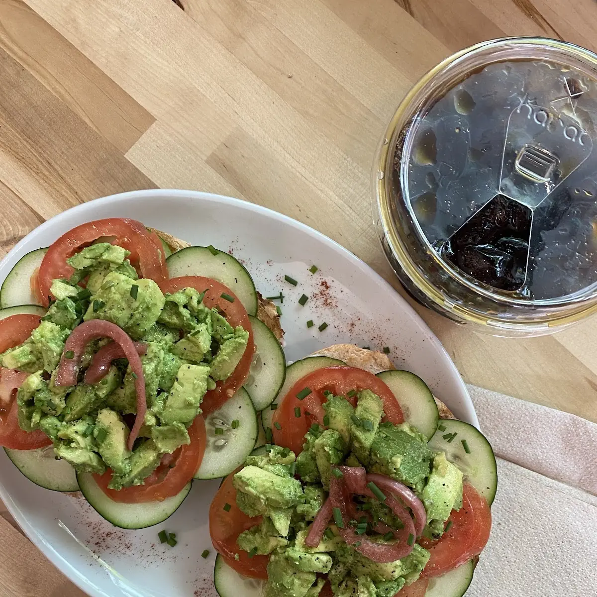 Avocado Bagel