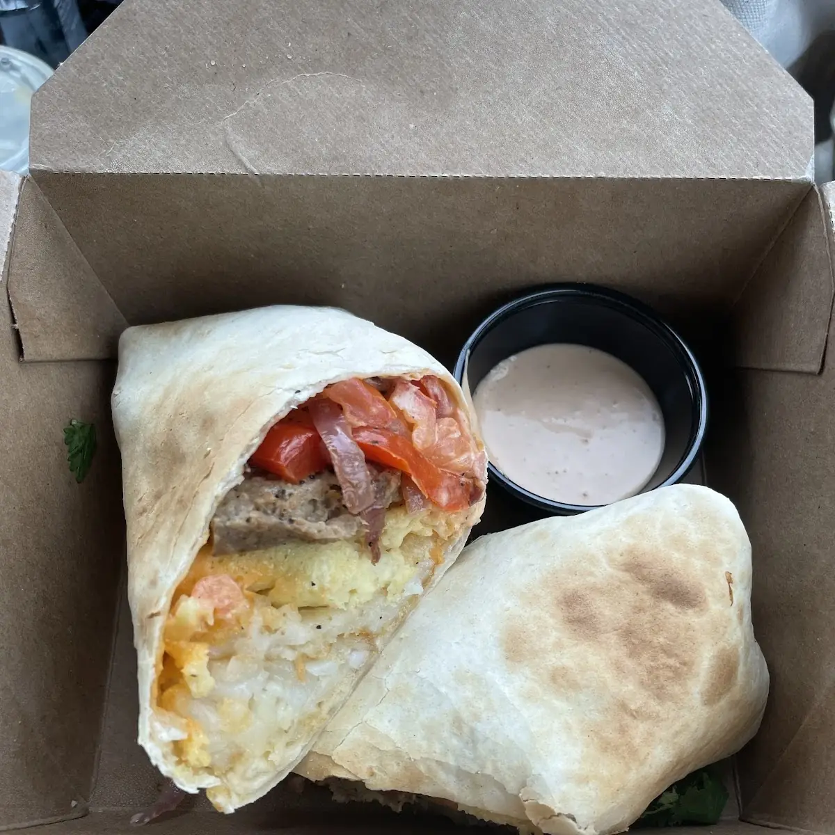 Dean St Breakfast Burrito