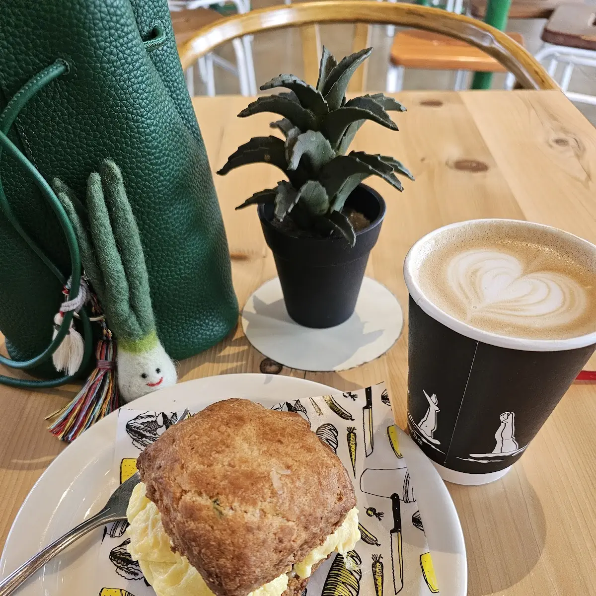 Egg and Sausage Biscuit