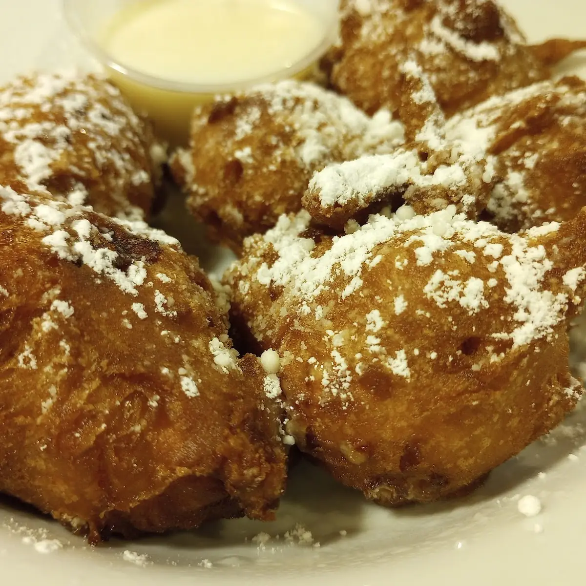 Cinnamon Sugar Pancake Puppies