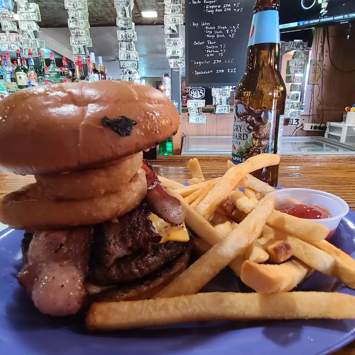 Western Bacon Cheeseburger