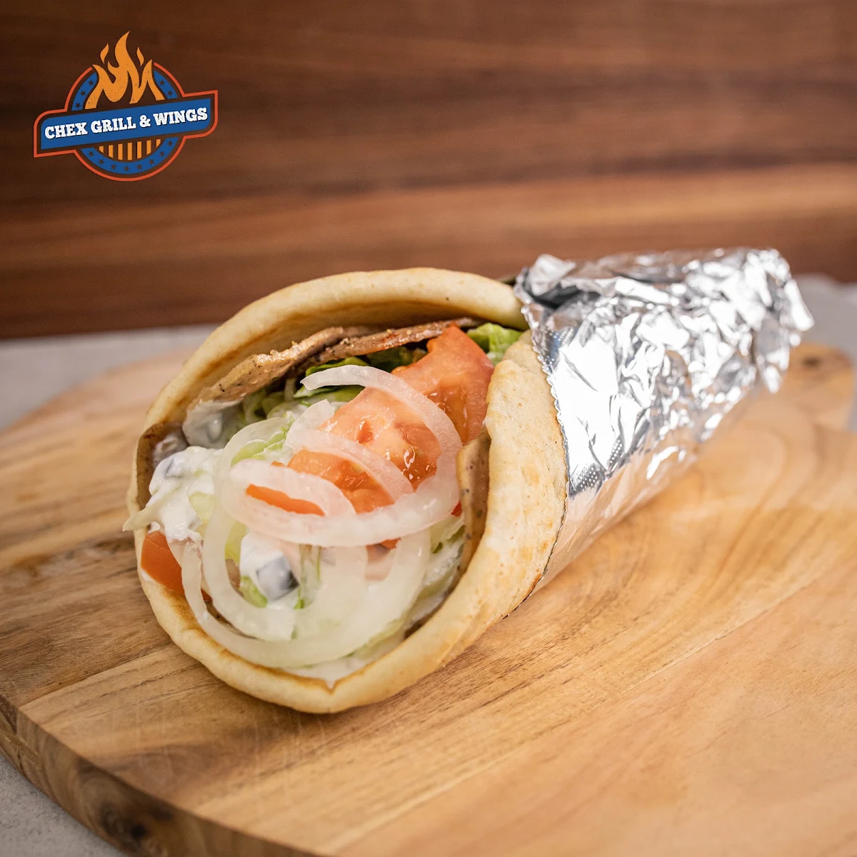 Greek Chicken Wrap