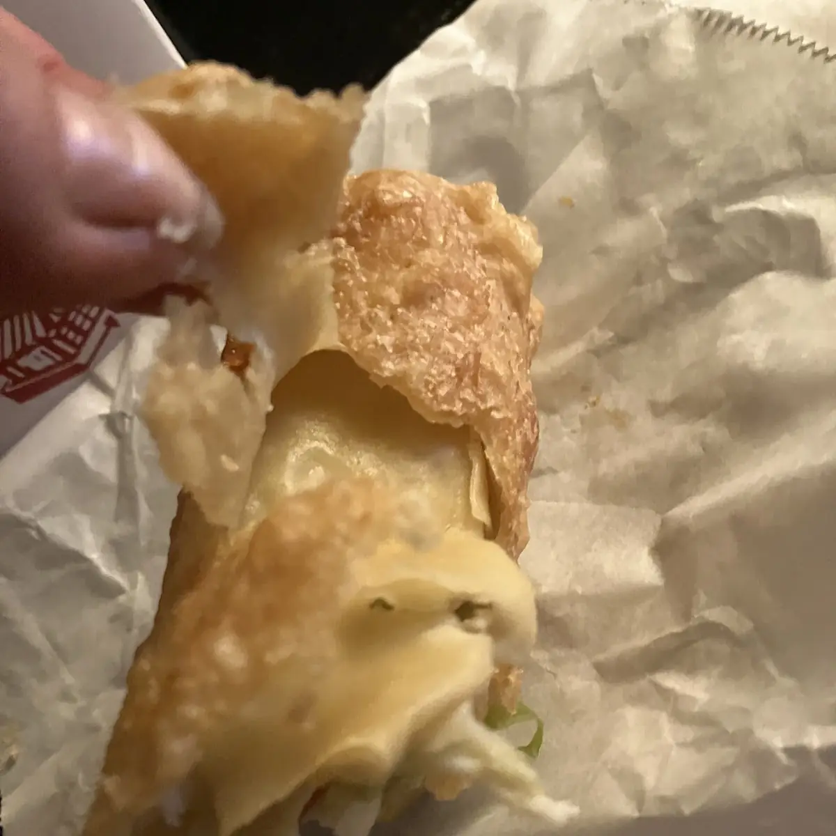 Egg Roll Crab Puff & Fried Shrimp