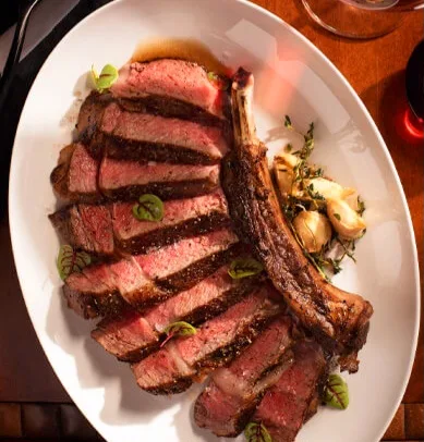 Prime Dry-Aged Cowboy Ribeye