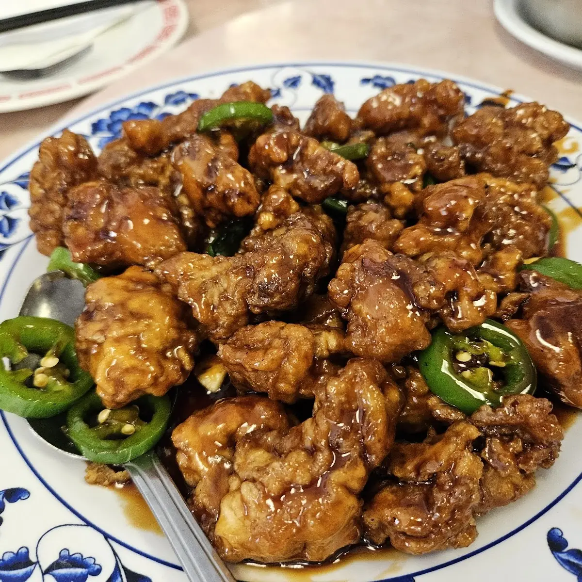 Chicken with Peking Sauce