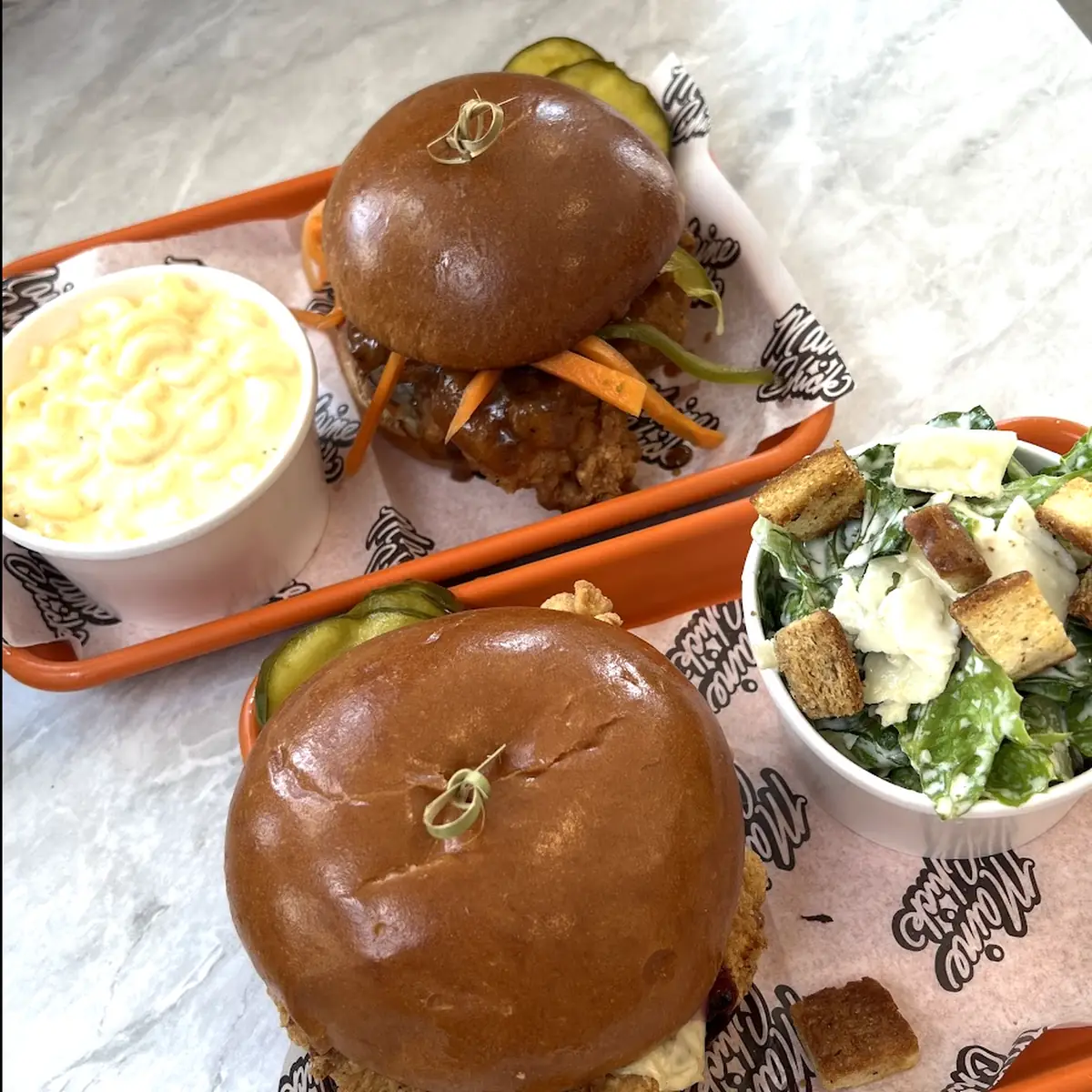 Fried Chicken Sandwich with Fries