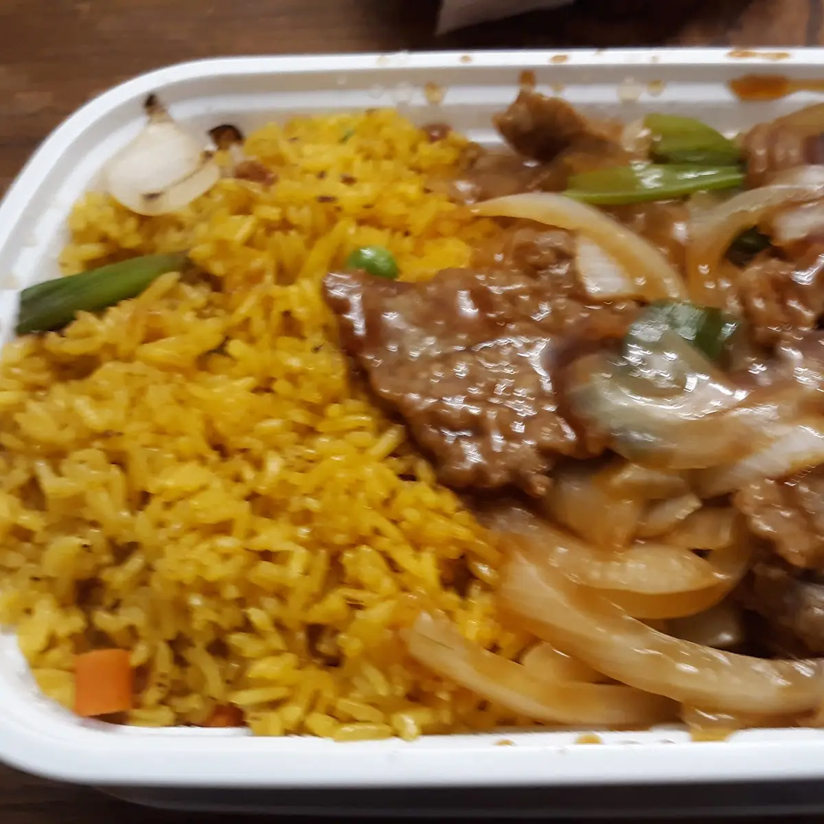 Mongolian Beef Fried Rice