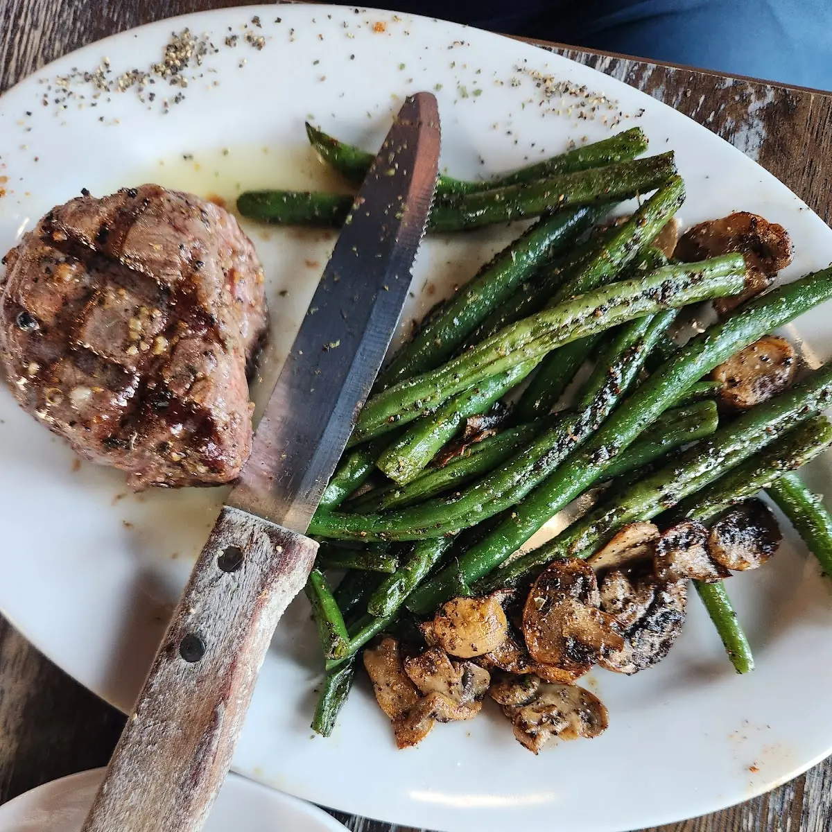 Green Beans & Mushrooms