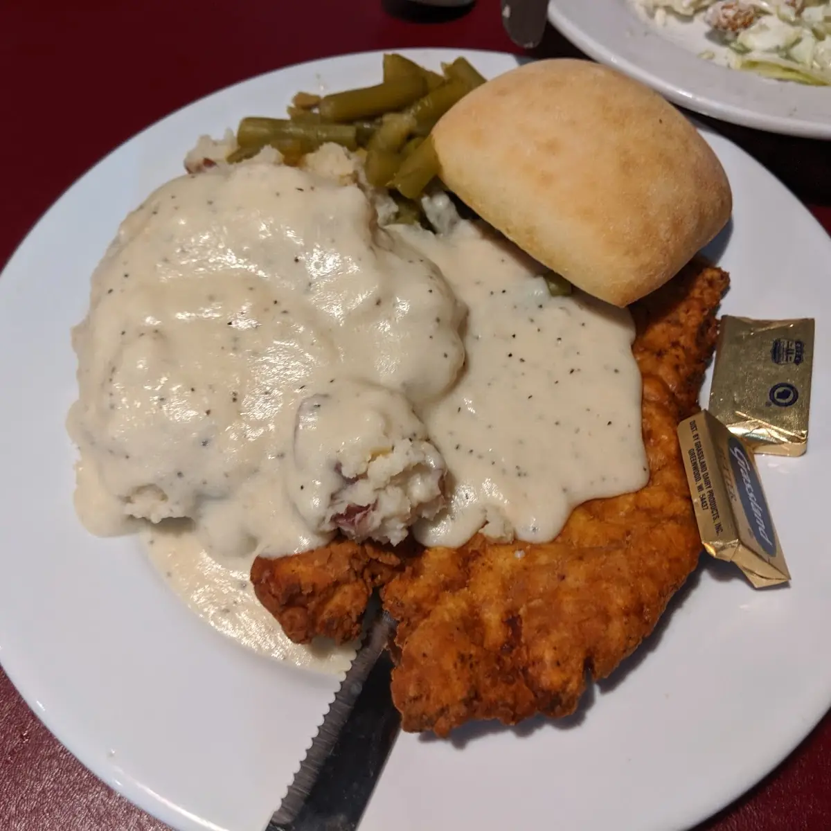 Chicken Fried Chicken Dinner