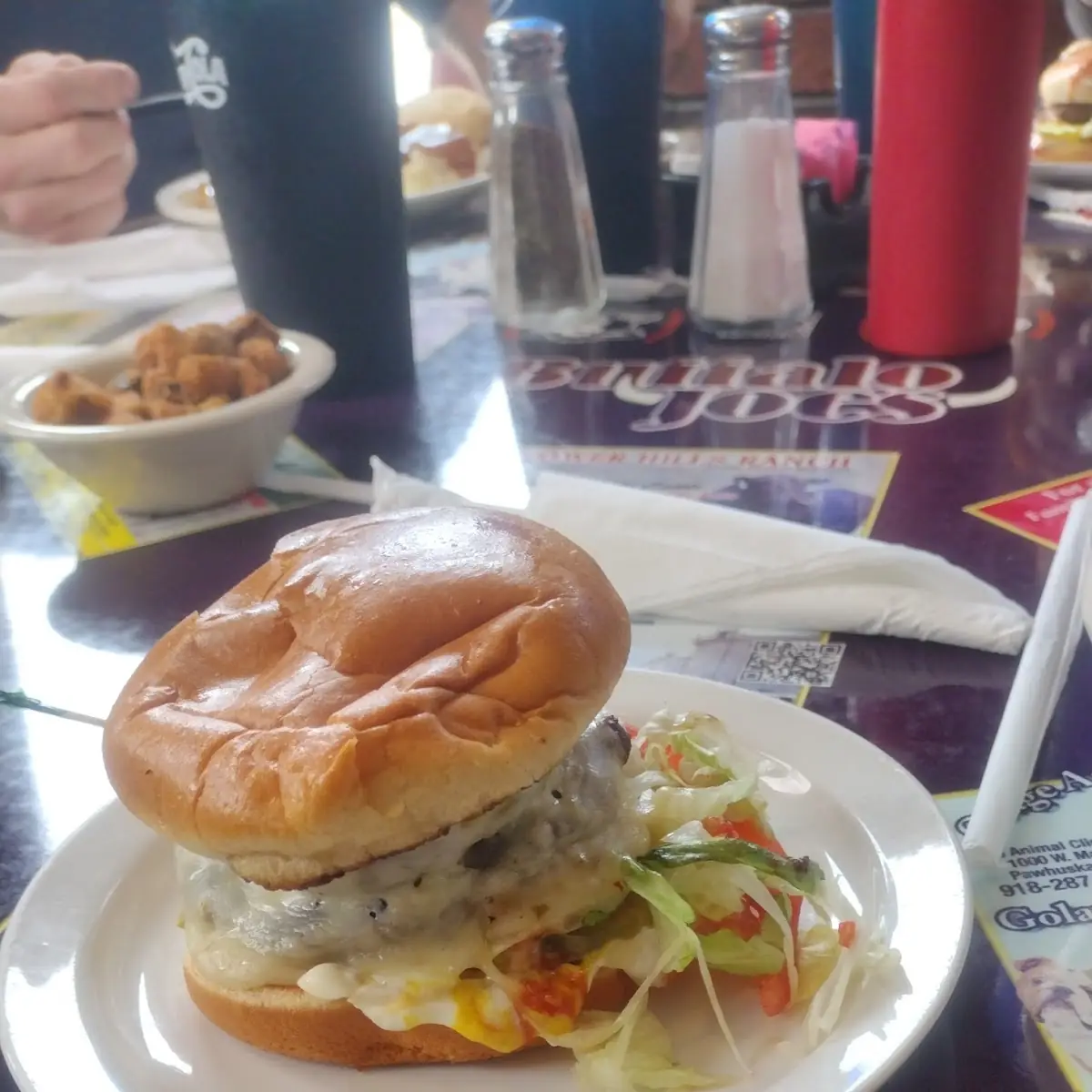 Double Buffalo Burger