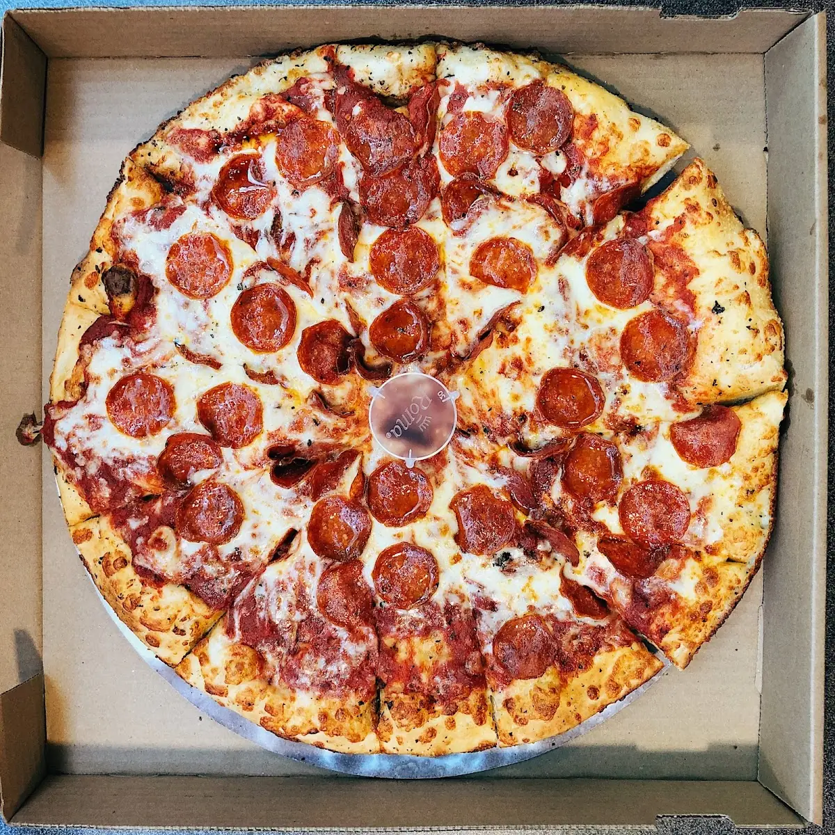 Pepperoni Pizza Buffalo Chicken Pizza